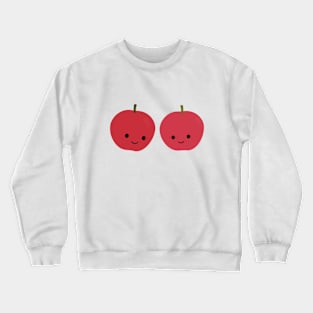 Cute Kawaii Apples Crewneck Sweatshirt